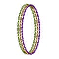 Mardi Gras colorful beads vector illustration. Mardi Gras party design.Mardi Gras.Carnival. Fat Tuesday. Royalty Free Stock Photo