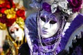 Carnival venice with colored mask