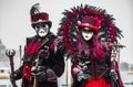 The Carnival of Venice, Italy in 2020, costume parade Royalty Free Stock Photo