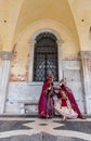 The Carnival of Venice, Italy in 2020, costume parade