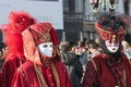 Carnival of Venice, the peculiar festival word-famous for its elaborate costumes and masks.