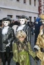 Carnival of Venice, the peculiar festival word-famous for its elaborate costumes and masks.