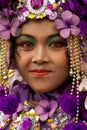 Carnival woman of Malang, Indonesia