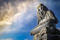 Malo statue in Brittany Valley of the Saints