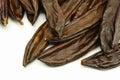 Carobs Closeup Royalty Free Stock Photo