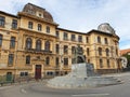 Carol I. National College. Romanian Opera in Craiova, Romania.