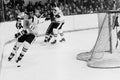 Carol Vadnais, Boston Bruins. Royalty Free Stock Photo