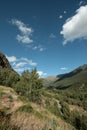 Carol valley in Pyrenees orientales, France Royalty Free Stock Photo