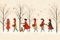 Carolers and Musicians - Generative AI