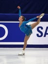 Carolina Kostner (ITA) Royalty Free Stock Photo