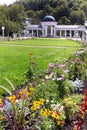 Carolina and Rudolf spring pavilion, Marianske lazne spa town, Czech republic