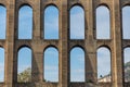 The Caroline Aqueduct by Vanvitelli, the aqueduct created to feed the San Leucio complex ,Caserta, Italy