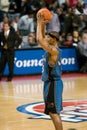 Caron Butler Holds The Ball Over His Head