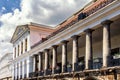 The Carondelet Palace Presidential Palace on Plaza Grande main square in the city center in Quito, Ecuador Royalty Free Stock Photo