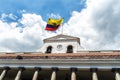 The Carondelet Palace Presidential Palace on Plaza Grande main square in the city center in Quito, Ecuador