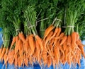 Carot in the market fresh and organic vegetable Royalty Free Stock Photo