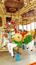 Carousel in the Park Royalty Free Stock Photo