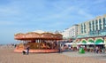 Carousel on Brighton Beach, England UK.