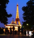 Carousel at The Eiffel Tower, Paris.