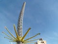 carousel ferris wheel, fair, tivoli, libori, paderborn, northrhine westfalia, germany Royalty Free Stock Photo