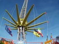 carousel ferris wheel, fair, tivoli, libori, paderborn, northrhine westfalia, germany Royalty Free Stock Photo