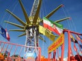 carousel ferris wheel, fair, tivoli, libori, paderborn, northrhine westfalia, germany Royalty Free Stock Photo