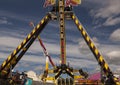 Carousel with a group of persons taking a ride