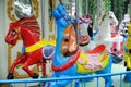 Carousel horse Royalty Free Stock Photo