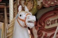 Carousel horse.