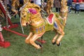 Carousel Horse on a fairground ride Royalty Free Stock Photo