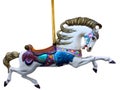 Carousel Horse isolated Royalty Free Stock Photo