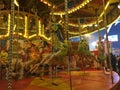 Carousel horses in Hull fair