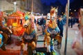 Carousel Horses from Universitatea Square - Bucharest city Romania