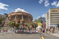 Carousel just for laughs festival Royalty Free Stock Photo