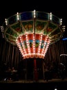 Carousel at the Linnanmaki amusement park