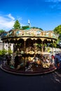 Carousel in Montmartre, Paris