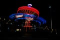 Carousel at night in Perth Royalty Free Stock Photo