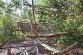 Carousel, Pripyat Town in Chernobyl Exclusion Zone, Ukraine