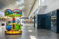 Carousel ride for kids at the mall