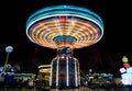 Carousel spinning fast