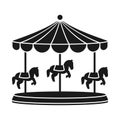 Carousel Vector Icon Royalty Free Stock Photo