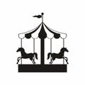 Carousel. Vector illustration for design