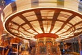 Carousel in west edmonton mall Royalty Free Stock Photo