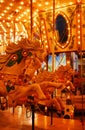 Carousel in west edmonton mall Royalty Free Stock Photo