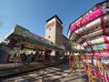 Carousels at Luna Park in Settimo Torinese