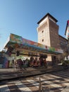 Carousels at Luna Park in Settimo Torinese