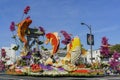 Carp fish, Sweepstakes Award float in the famous Rose Parade