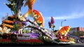 Carp fish, Sweepstakes Award float in the famous Rose Parade