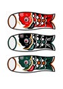 Carp flags-a traditional culture in Japan