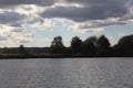 Carp lake in Frankonia in Germany